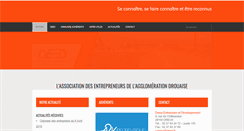Desktop Screenshot of dreux-entreprises-developpement.fr