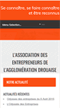 Mobile Screenshot of dreux-entreprises-developpement.fr